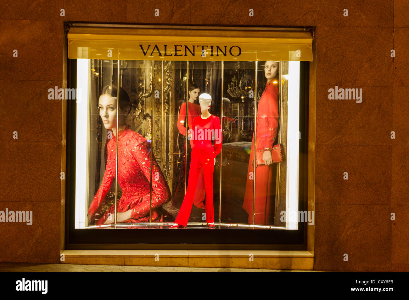 Valentino store in Barcelona, Spain Stock Photo - Alamy