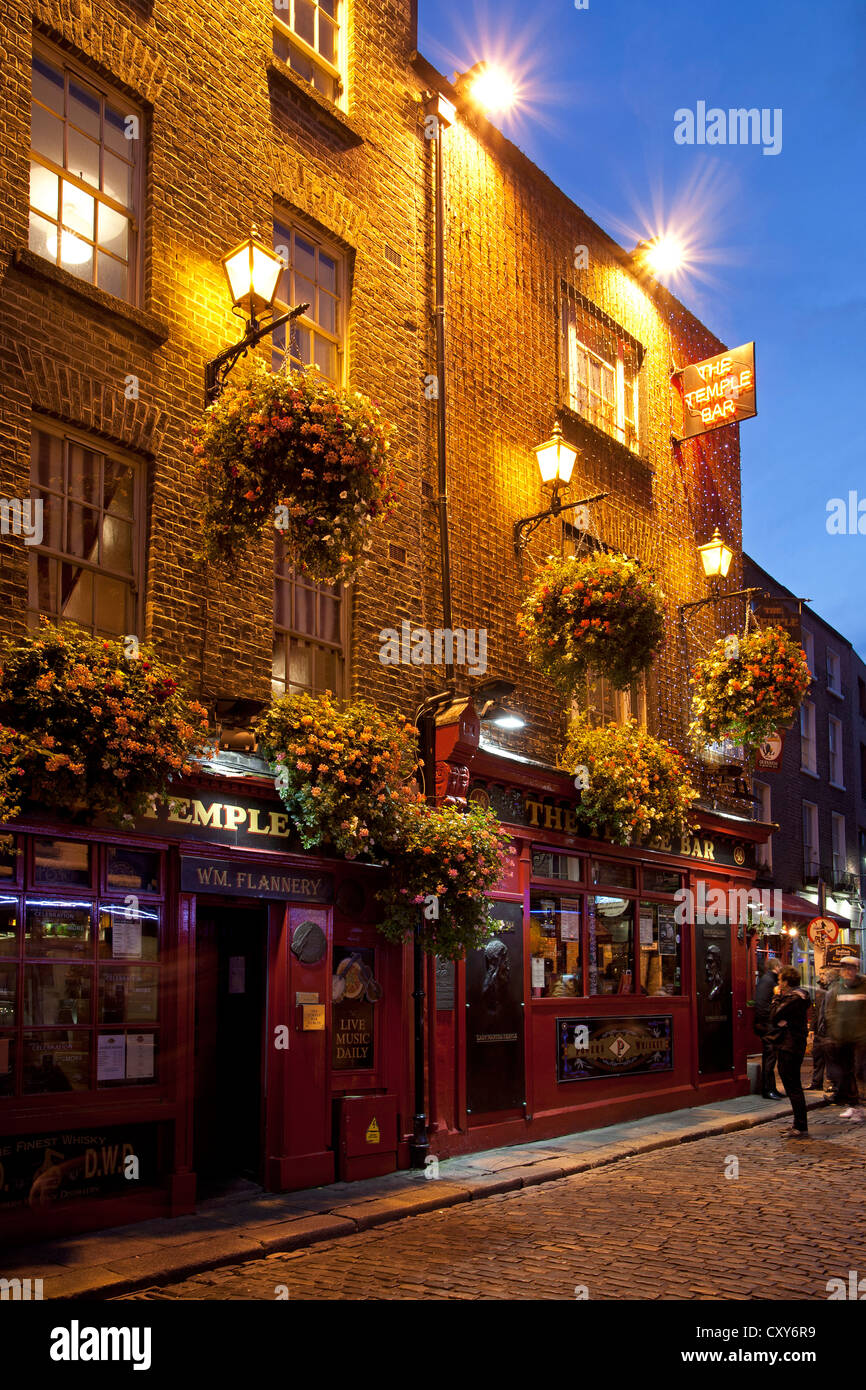 Pub The Temple Bar, Dublin, Republic of Ireland Stock Photo