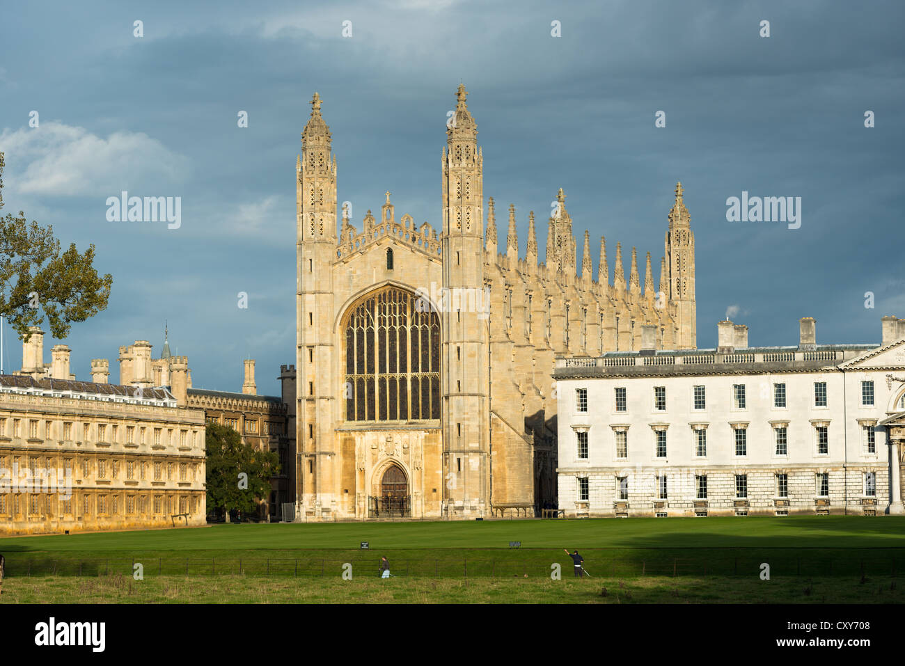 Kings College Chapel, Cambridge University, Cambridge, England. Stock Photo