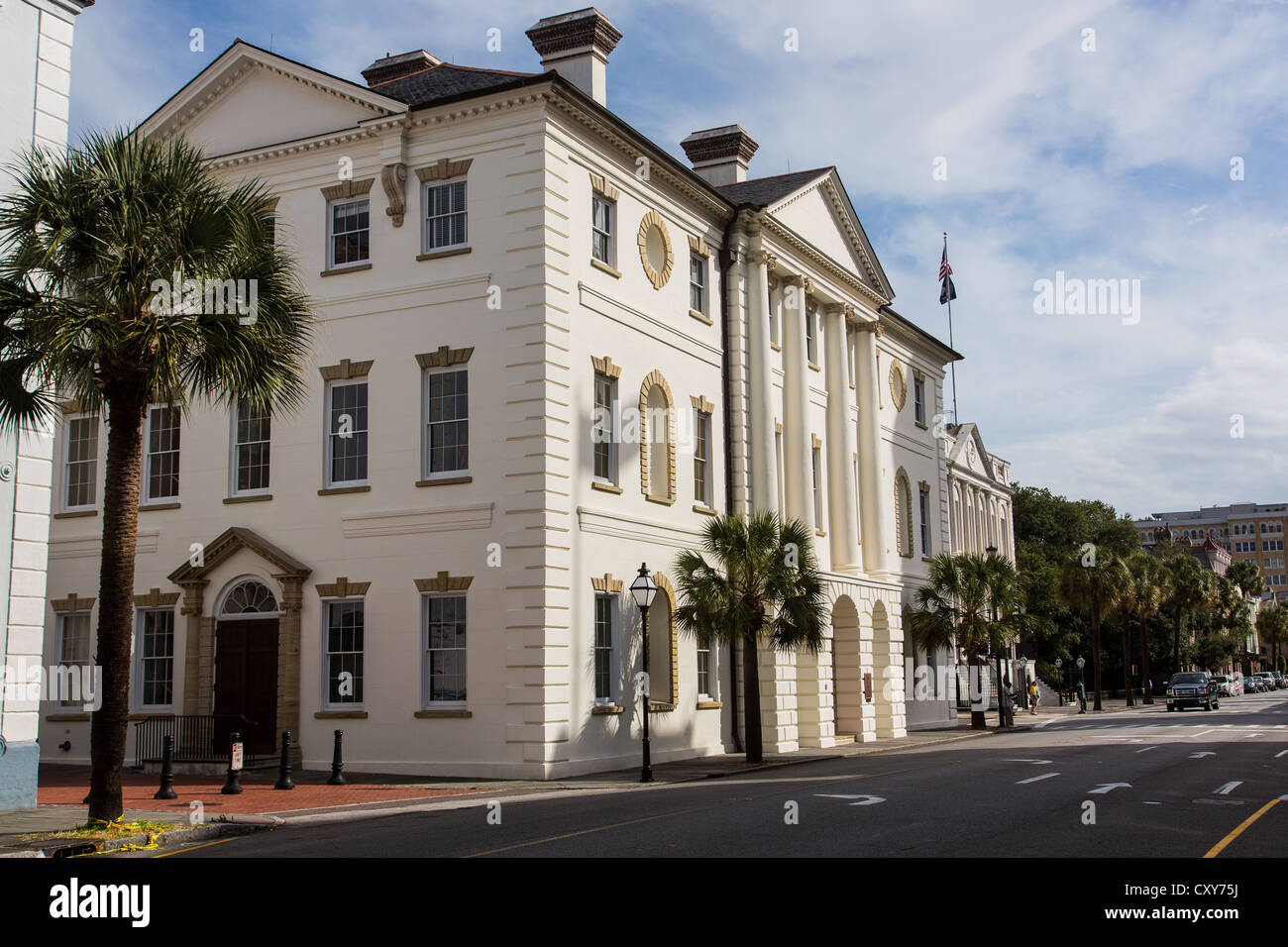 Charleston County Courthouse in Charleston. Stock Photo
