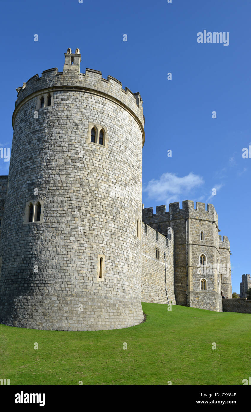 Round tower and Castle walls, Windsor Castle, Windsor Round tower and Castle walls, Windsor Castle, Windsor