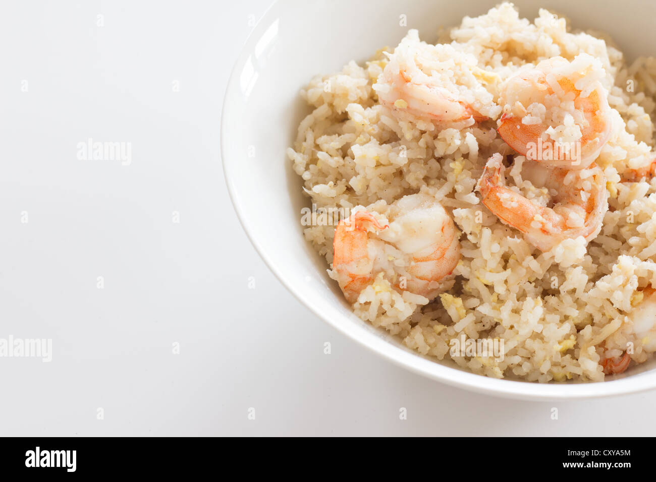 Shrimp Fried Rice - Stock Image