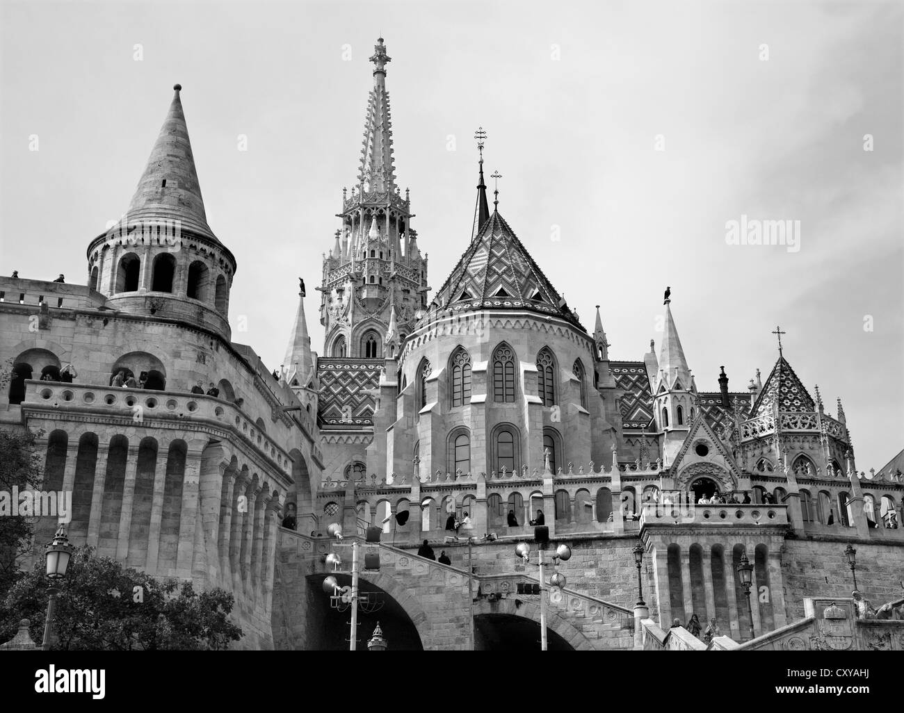 St. matthew's cathedral Black and White Stock Photos & Images - Alamy
