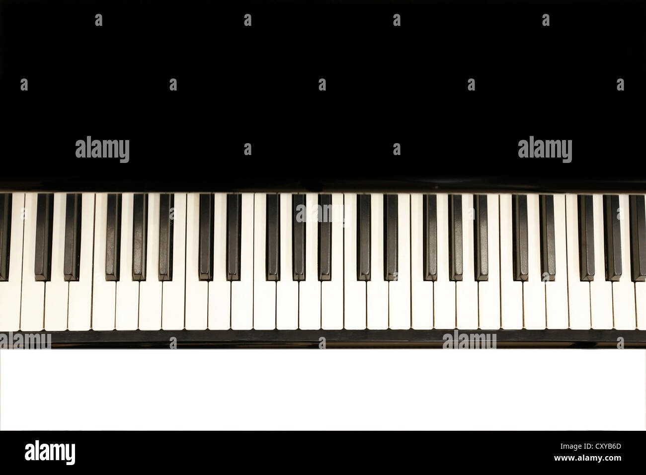 Piano, piano keyboard Stock Photo