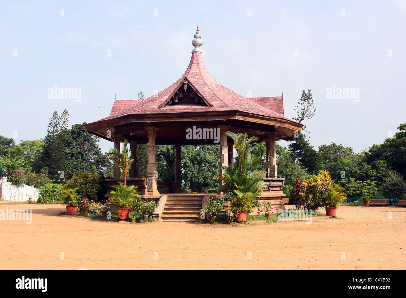 Napier Museum of Art and Natural history Trivandrum Kerala India Stock Photo