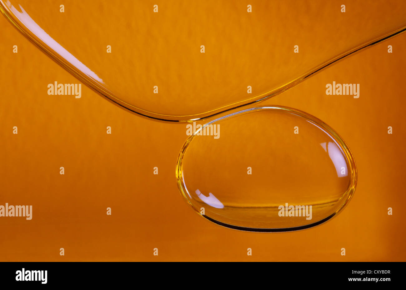 Air bubbles in oil, detail view Stock Photo Alamy