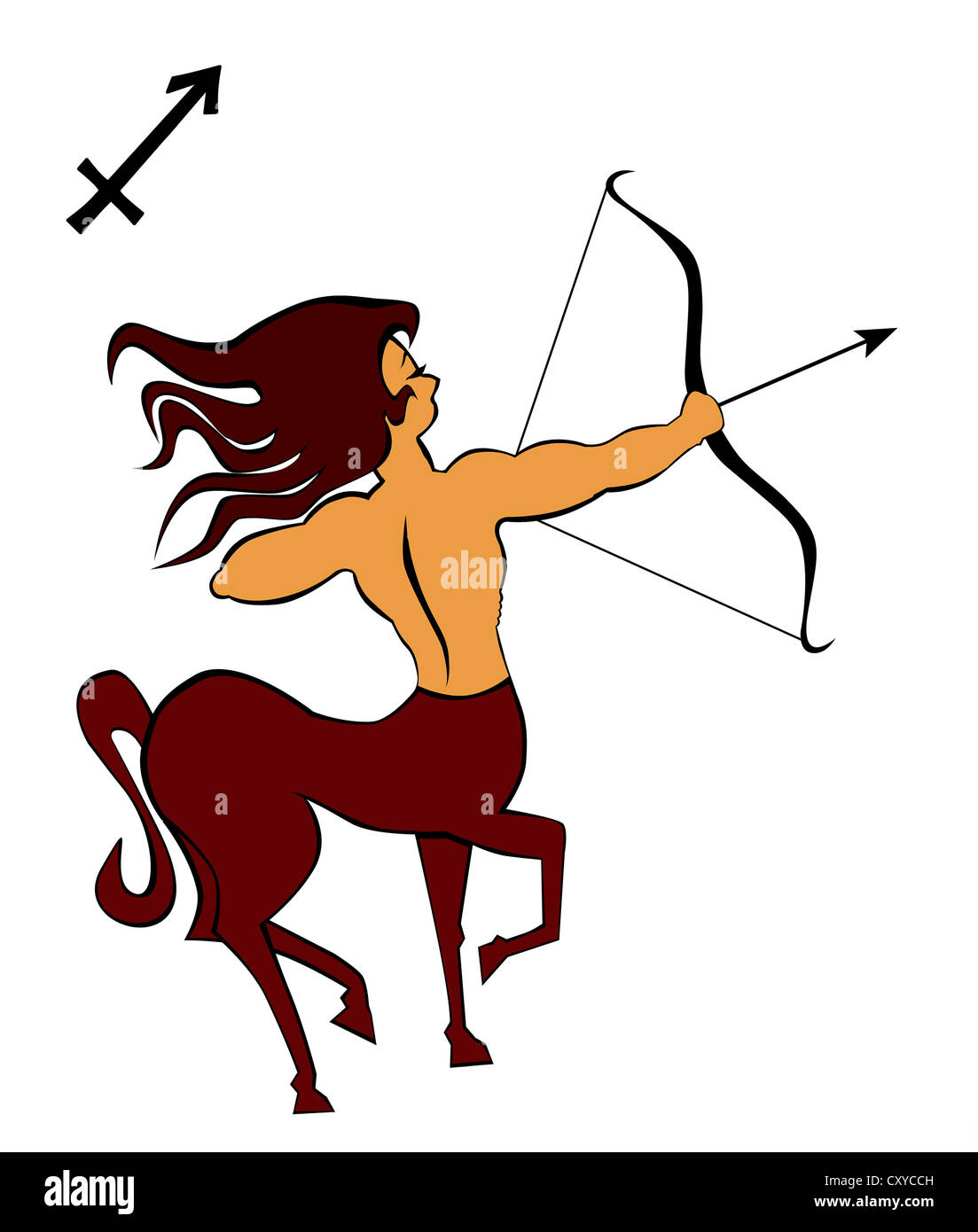 Sagittarius Cut Out Stock Images & Pictures - Alamy