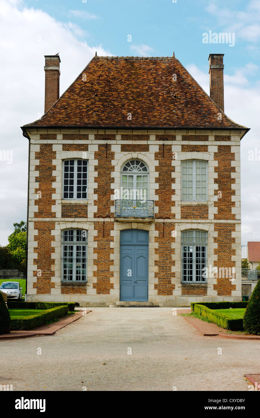 Arquebusiers Lodge, Auxerre Stock Photo