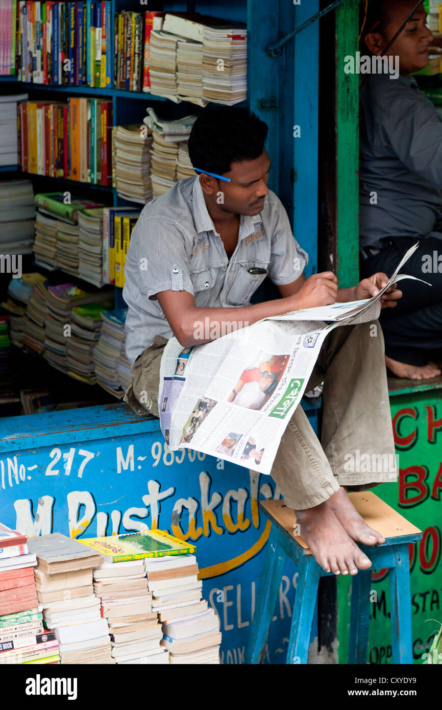 Sale of Books in College Street in Kolkata, India Stock Photo Alamy