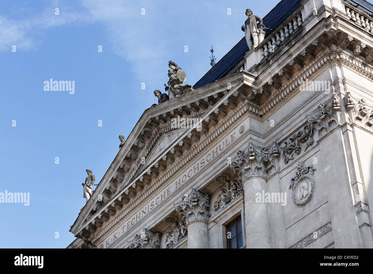 Technische Hochschule, Technical University, Graz, Styria, Austria, Europe, PublicGround Stock Photo