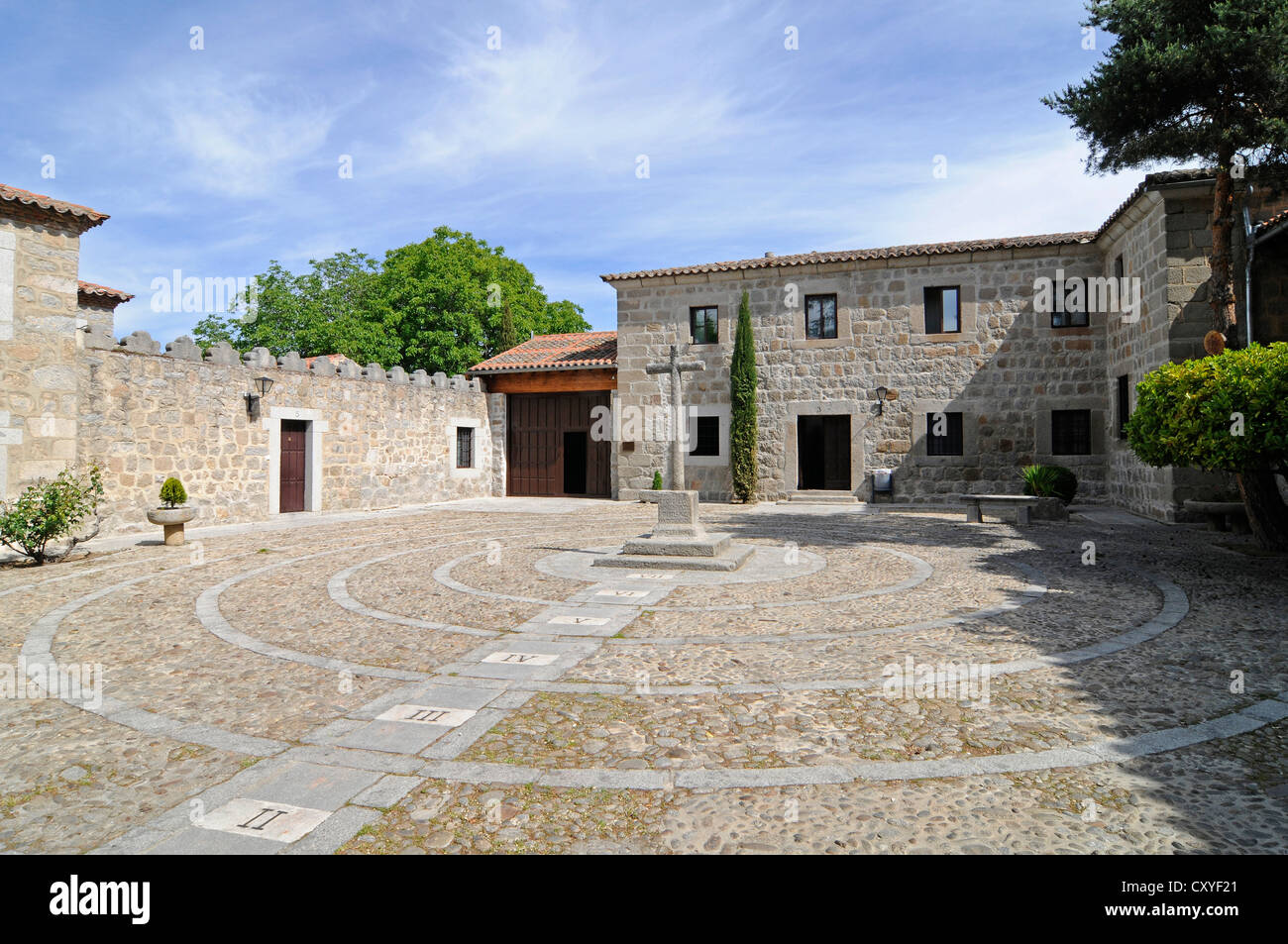 Monasterio de la Encarnacion, monastery, church, Avila, Castile-Leon, Spain, Europe Stock Photo