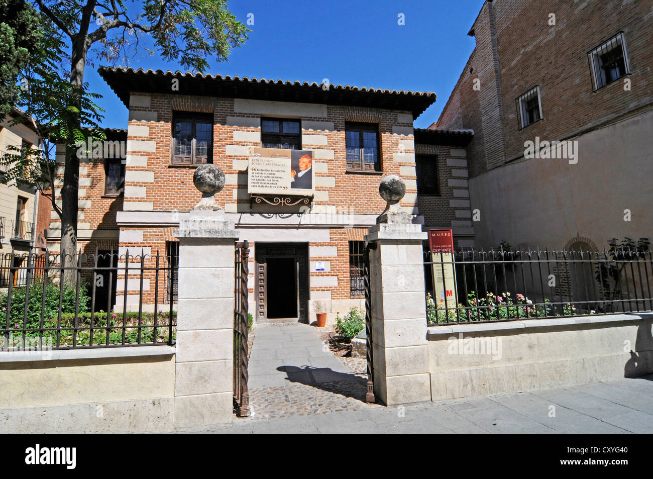 Birthplace of poet Miguel de Cervantes, museum, Alcala de Henares