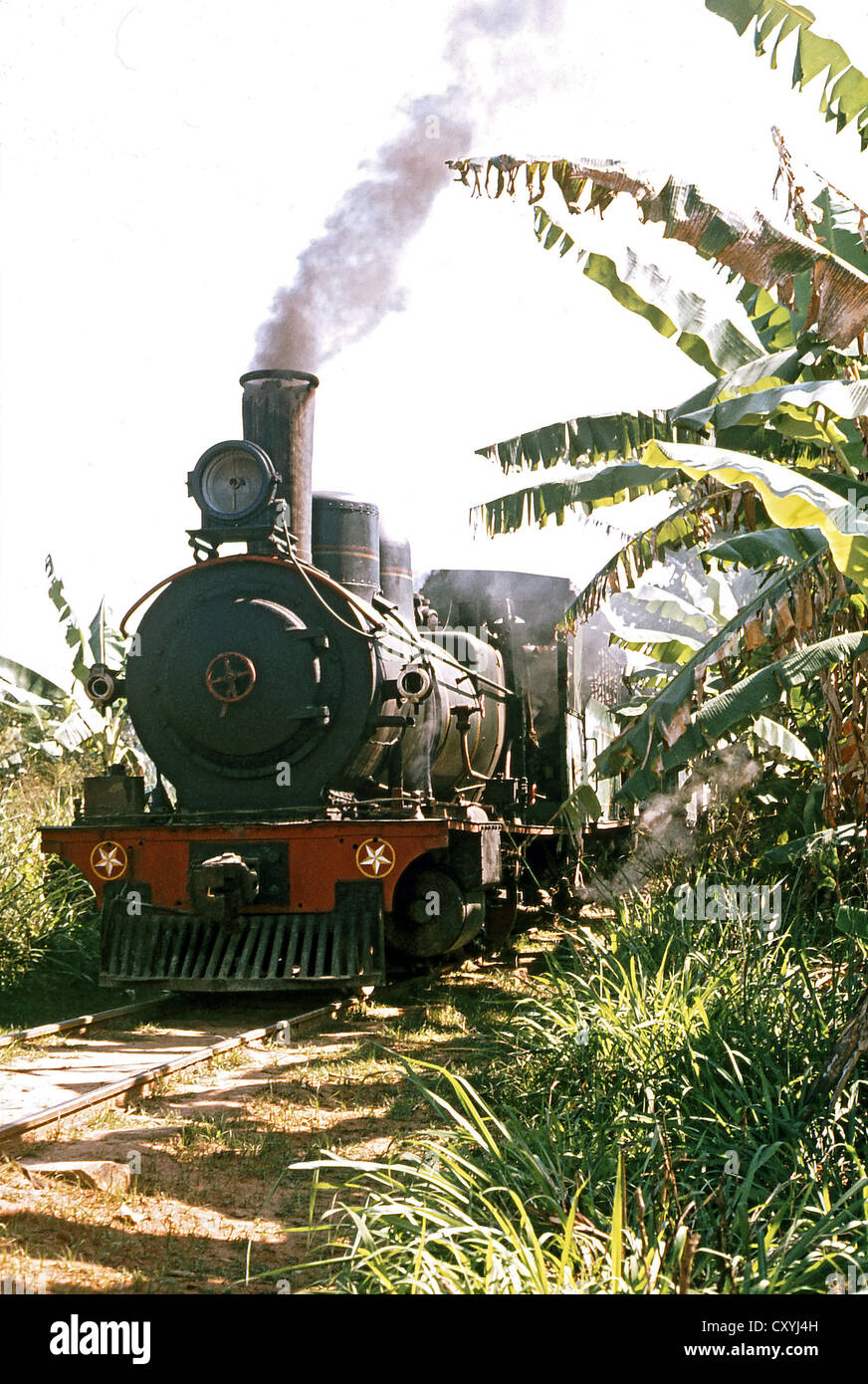 2 C 2 Cylinder Steam Locomotive Brazil Brasil ca 1910