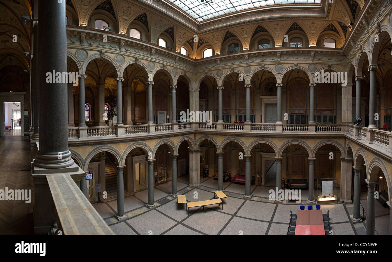 Main entrance hall of MAK (Museum for Applied Arts), Vienna, Austria Stock Photo