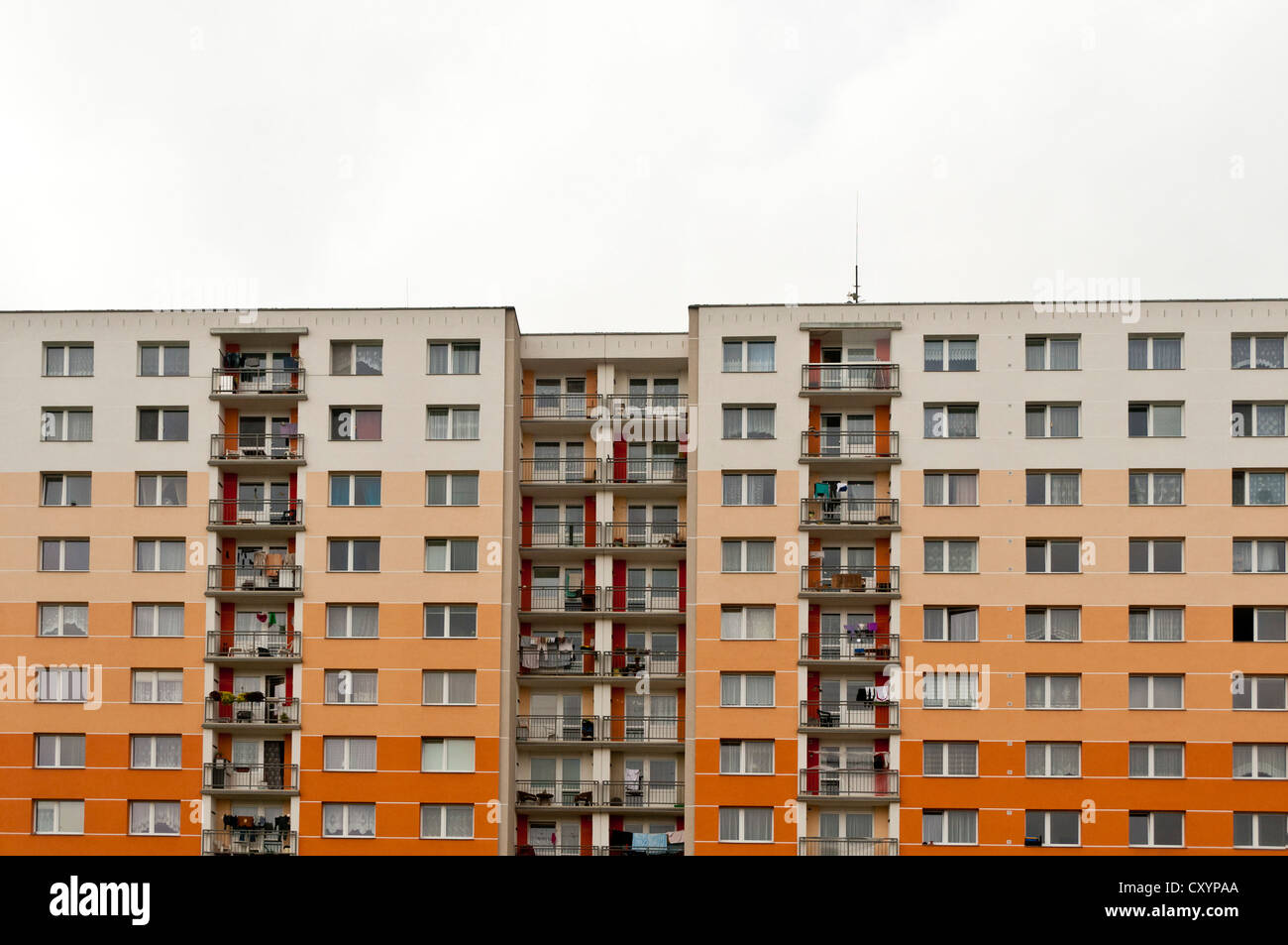 popular building of block of flats Stock Photo Alamy