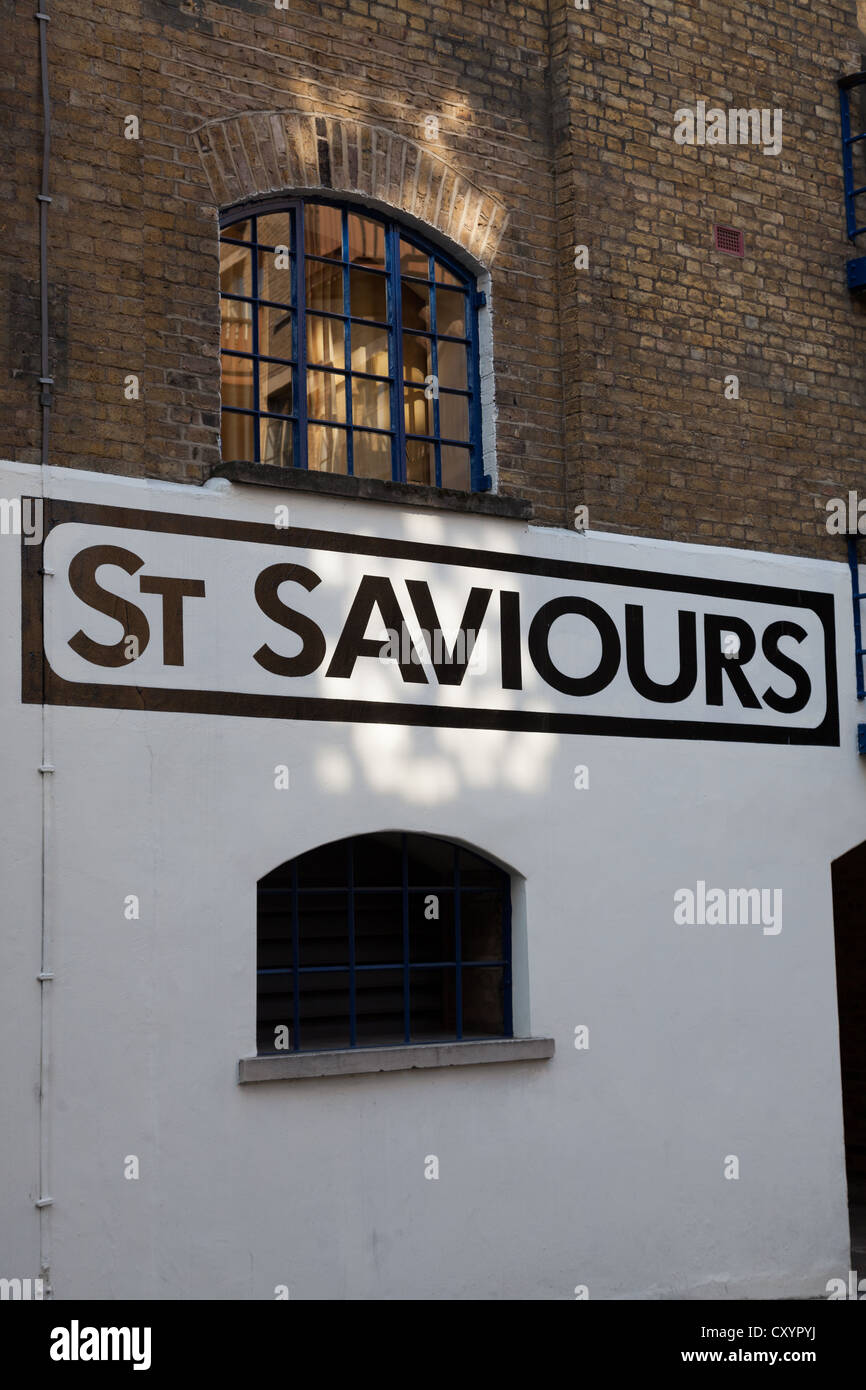 St Saviours Wharf, Bermondsey, London Stock Photo