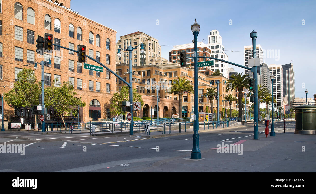 The Embarcadero Street Stock Photo Alamy the-embarcadero-street-stock-photo-alamy