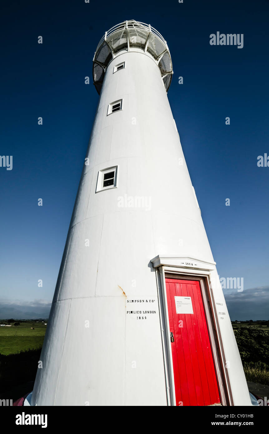 Lighthouse at Cape Egmont, North Island, New Zealand Stock Photo Alamy