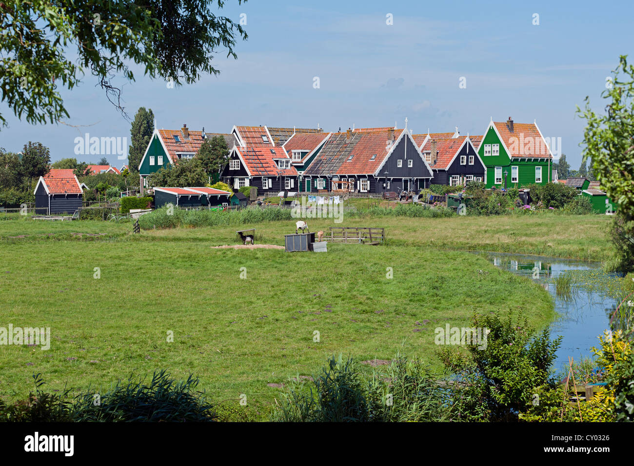 Marken, Netherlands Stock Photo
