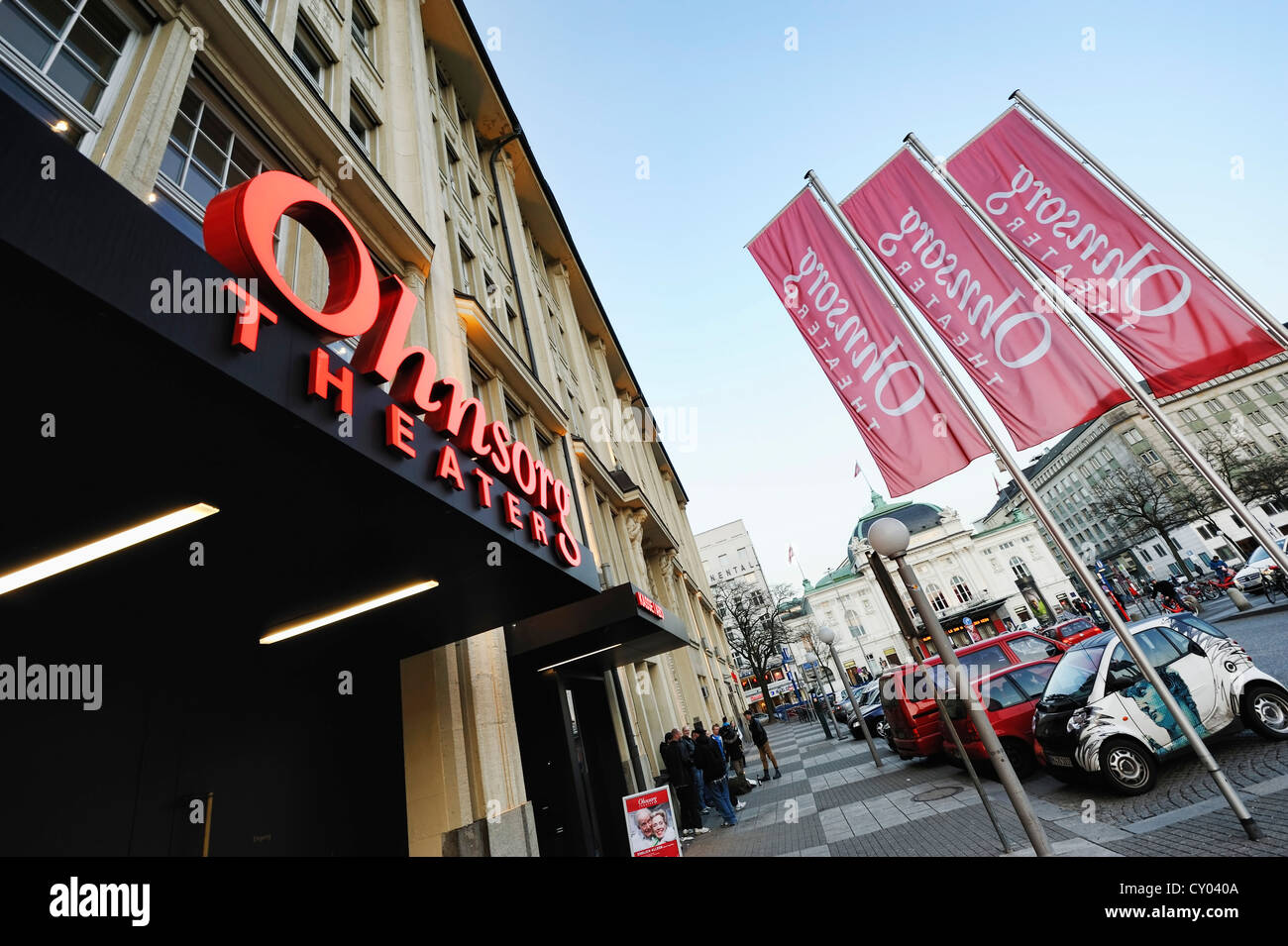 Ohnsorg Theater Bieber Haus Building St Georg Hamburg Stock