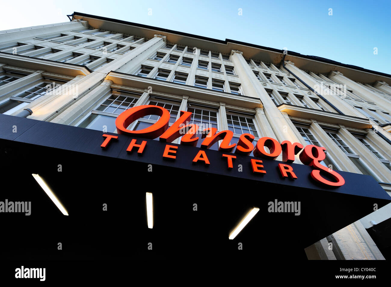 Ohnsorg Theater Bieber Haus Building St Georg Hamburg Stock