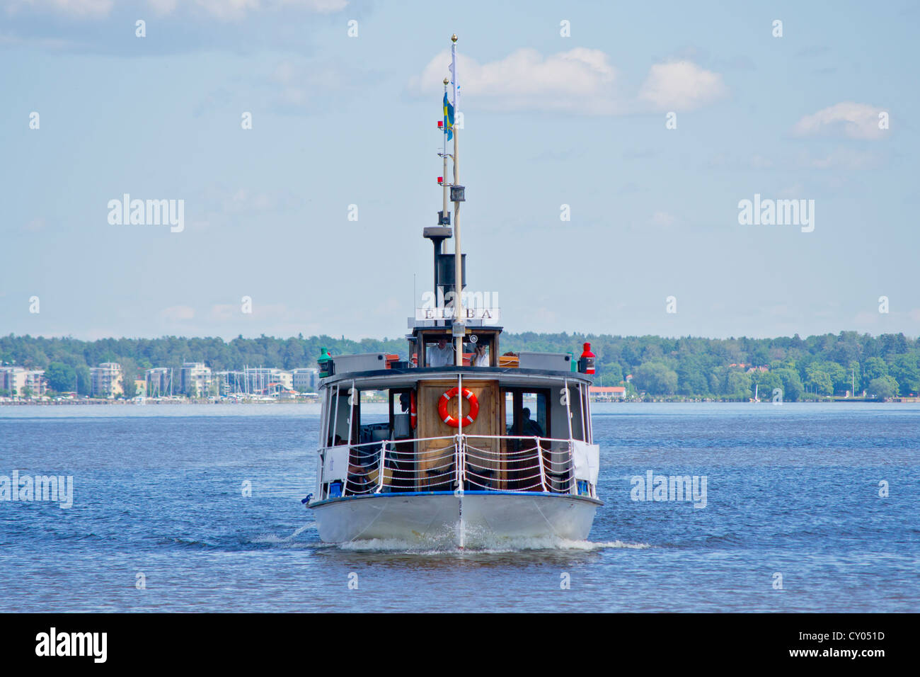 100 year old ferryboat, named Elba. Vasteras, Sweden Stock Photo - Alamy