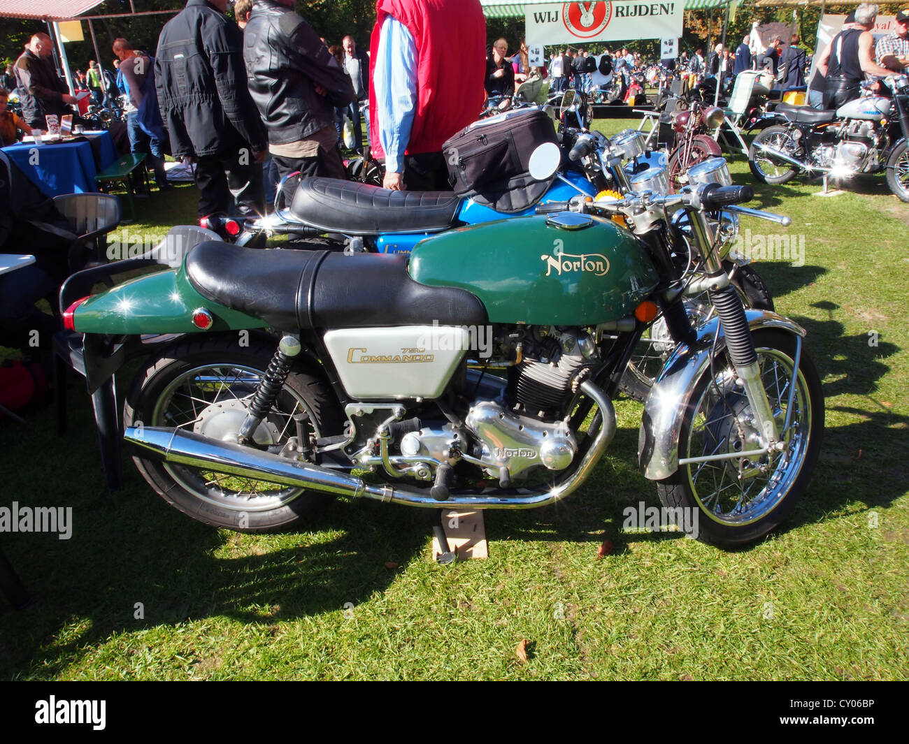 Norton 750 Commando Stock Photo - Alamy