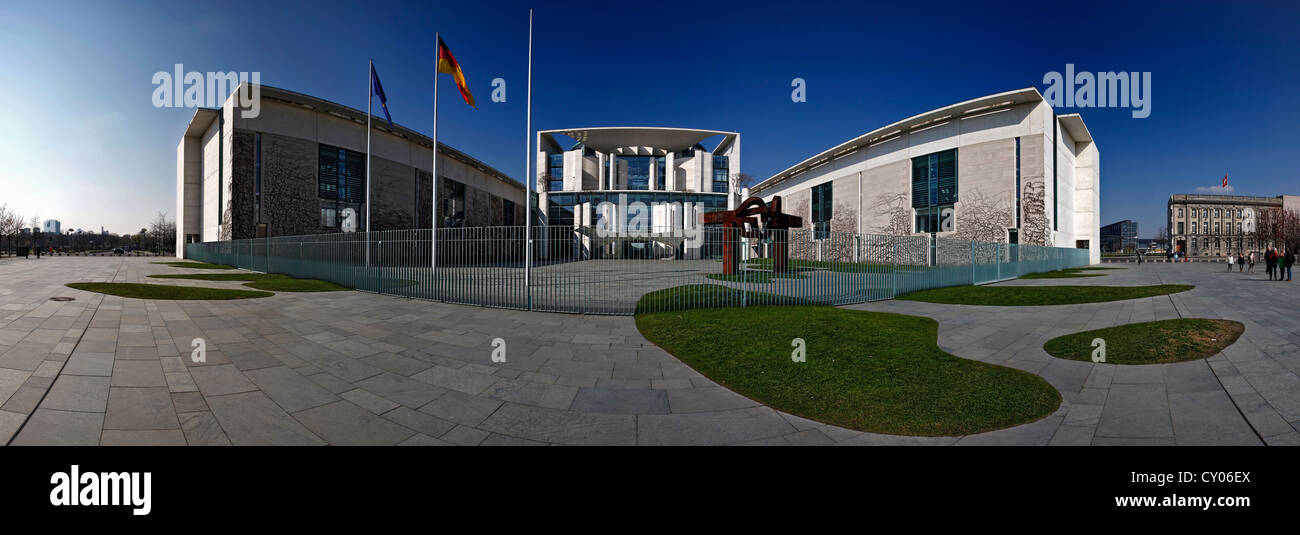 German Chancellery, Governmental Quarter, Berlin Stock Photo