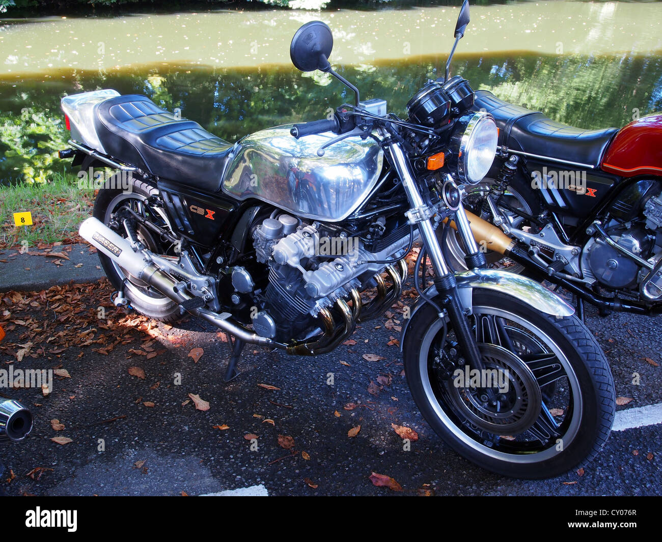 Chrome Honda CBX Stock Photo Alamy