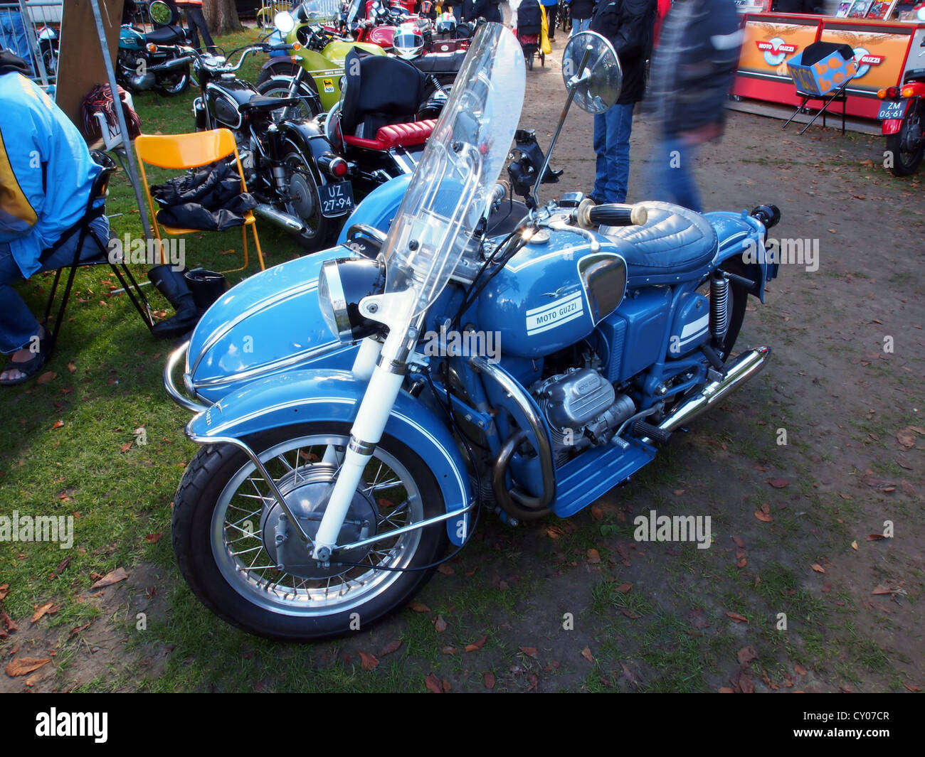 moto guzzi with sidecar