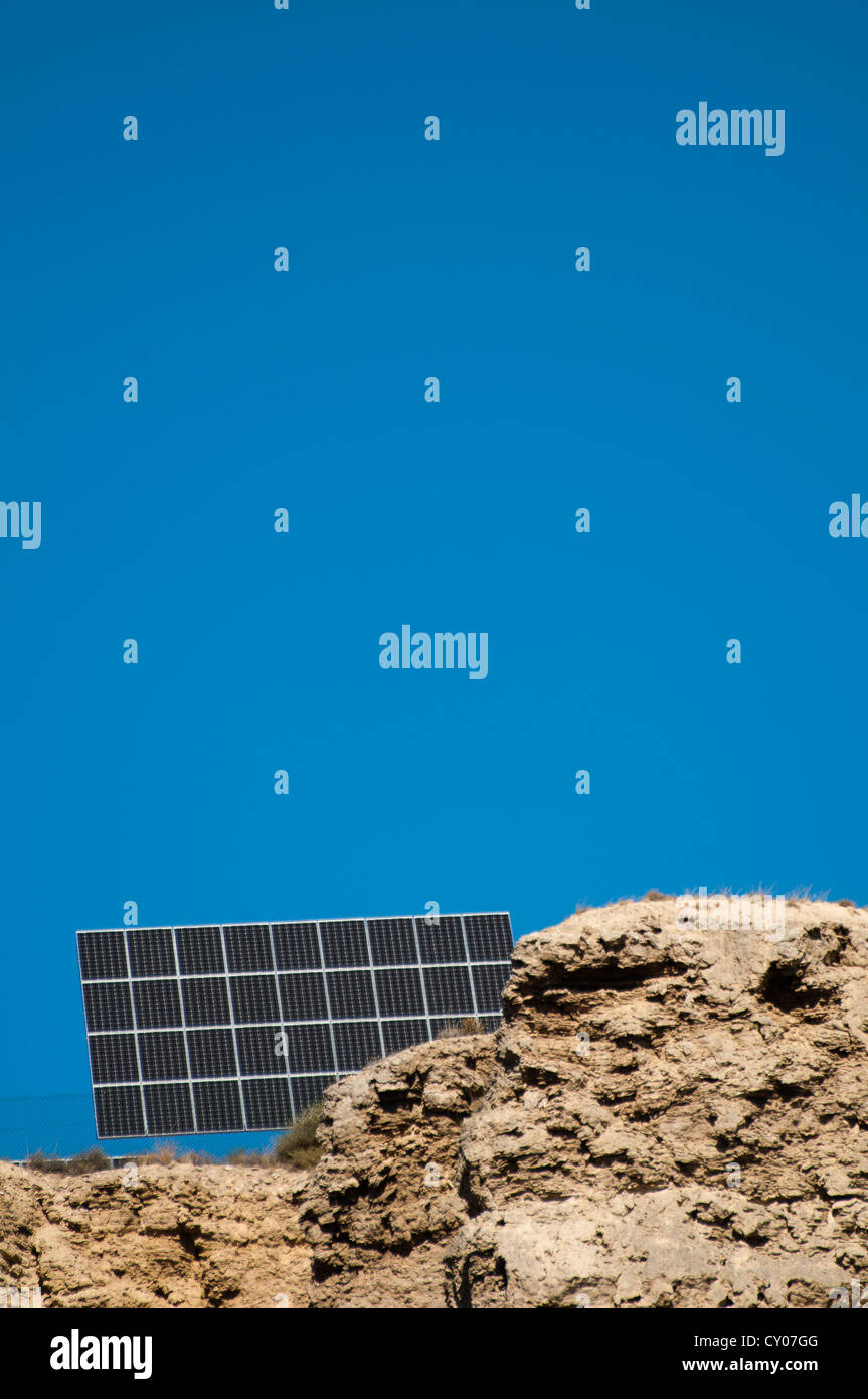 Solar power plant mountain hi-res stock photography and images - Alamy