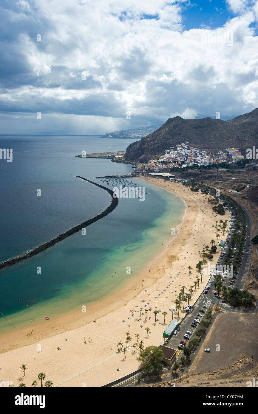 Playa de las Teresitas, San Andrés, Tenerife, Canary Islands, Spain, Europe Stock Photo