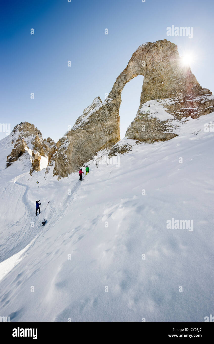 Aiguille Percee, Tignes, Val d'Isere, Savoie, Alps, France, Europe Stock Photo