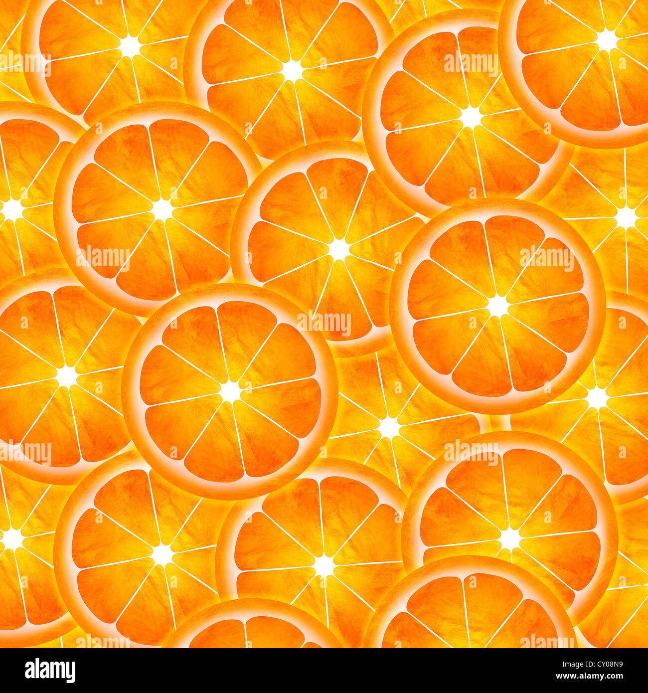 Orange slice clipart hi-res stock photography and images - Alamy