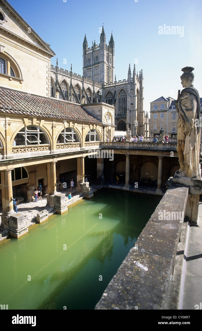 United Kingdom, Bath, the roman baths Stock Photo - Alamy