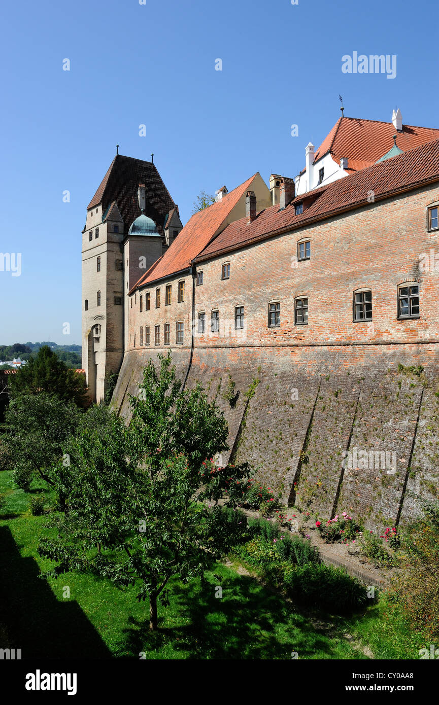 Burg Trausnitz Castle, Landshut, Lower Bavaria, Bavaria, PublicGround Stock Photo