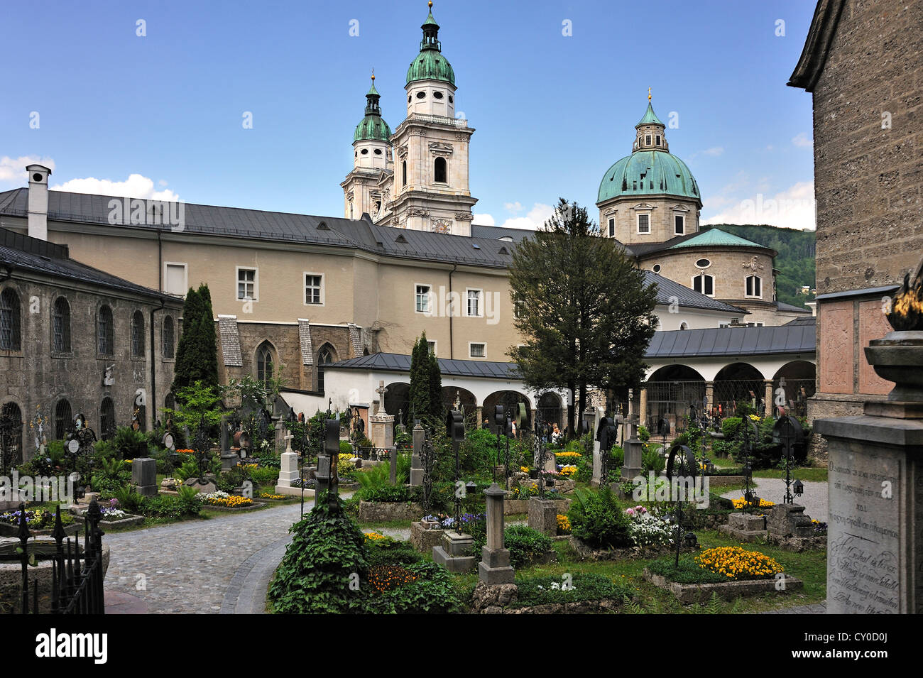 St. Peter's Cemetery, the oldest Christian burial site of Salzburg ...
