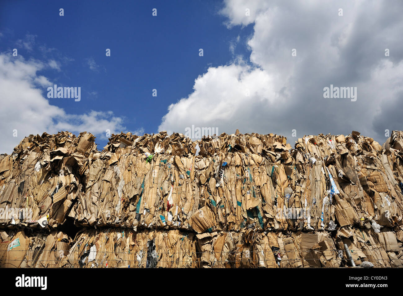 Waste paper recycling station hi-res stock photography and images - Alamy