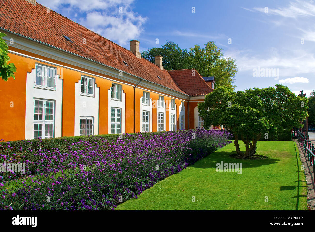 House at Frederiksberg Park Entrance Stock Photo Alamy