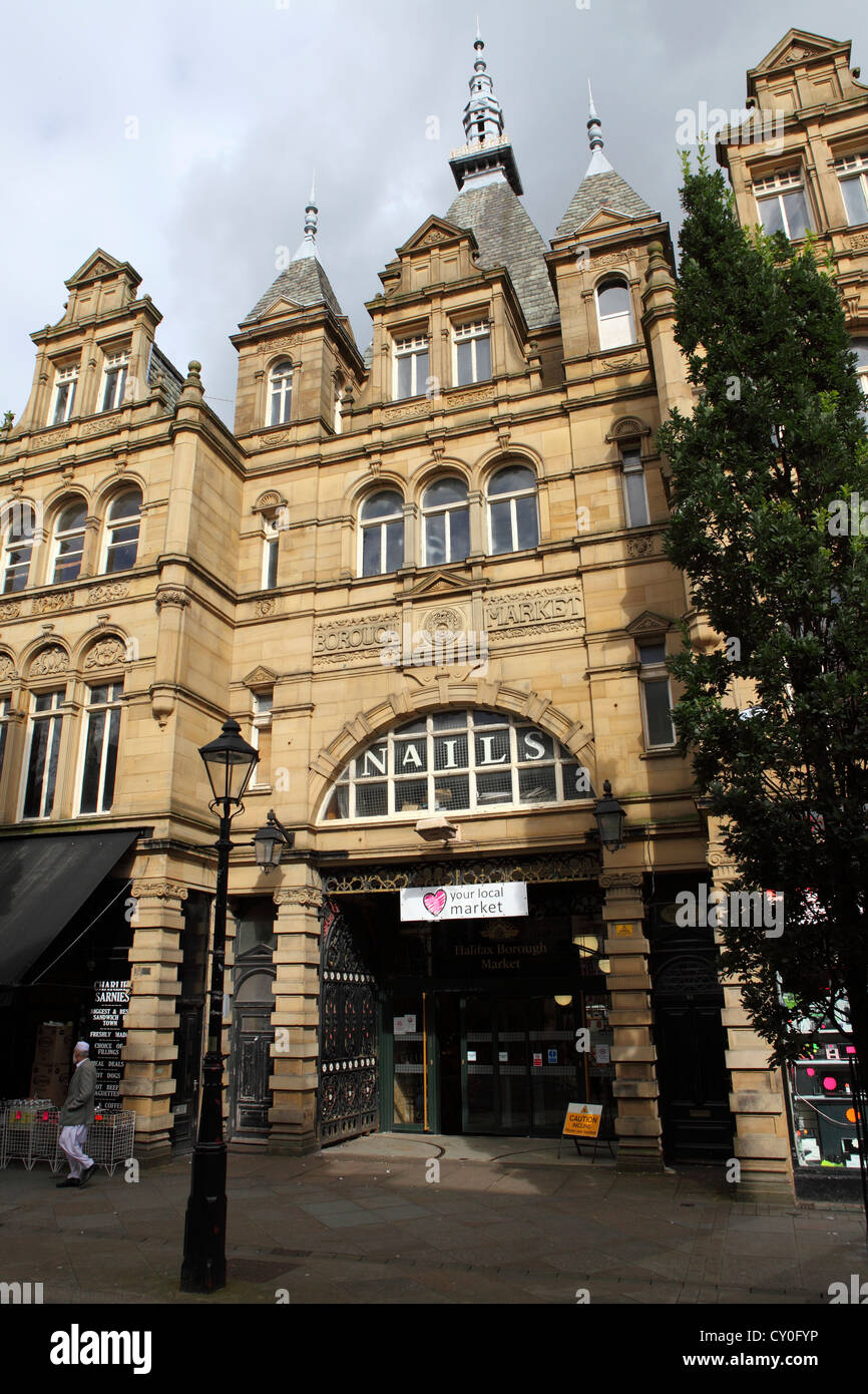 Halifax borough market hires stock photography and images Alamy