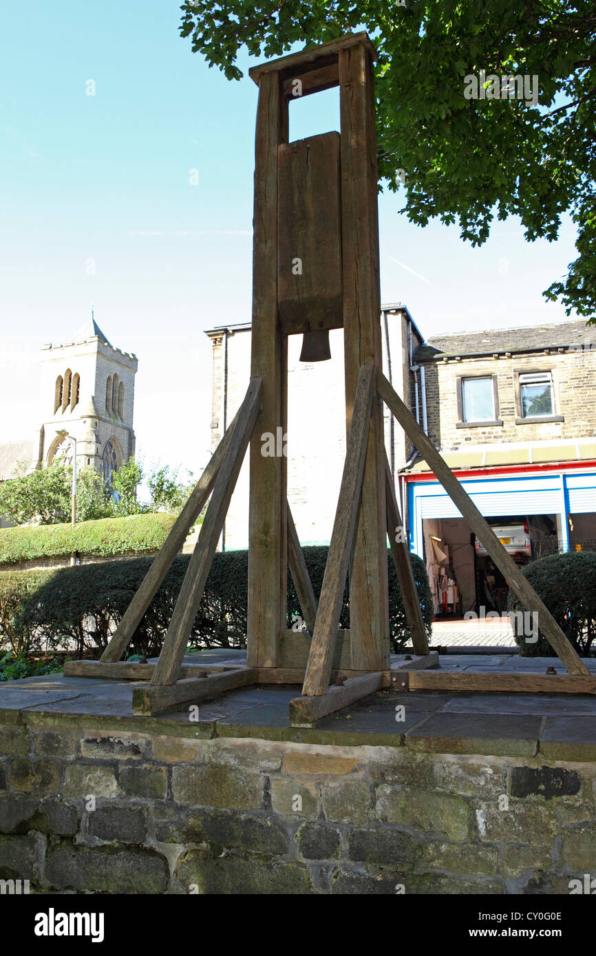 The Gibbet In Halifax West Yorkshire England Stock Photo Alamy the-gibbet-in-halifax-west-yorkshire-england-stock-photo-alamy