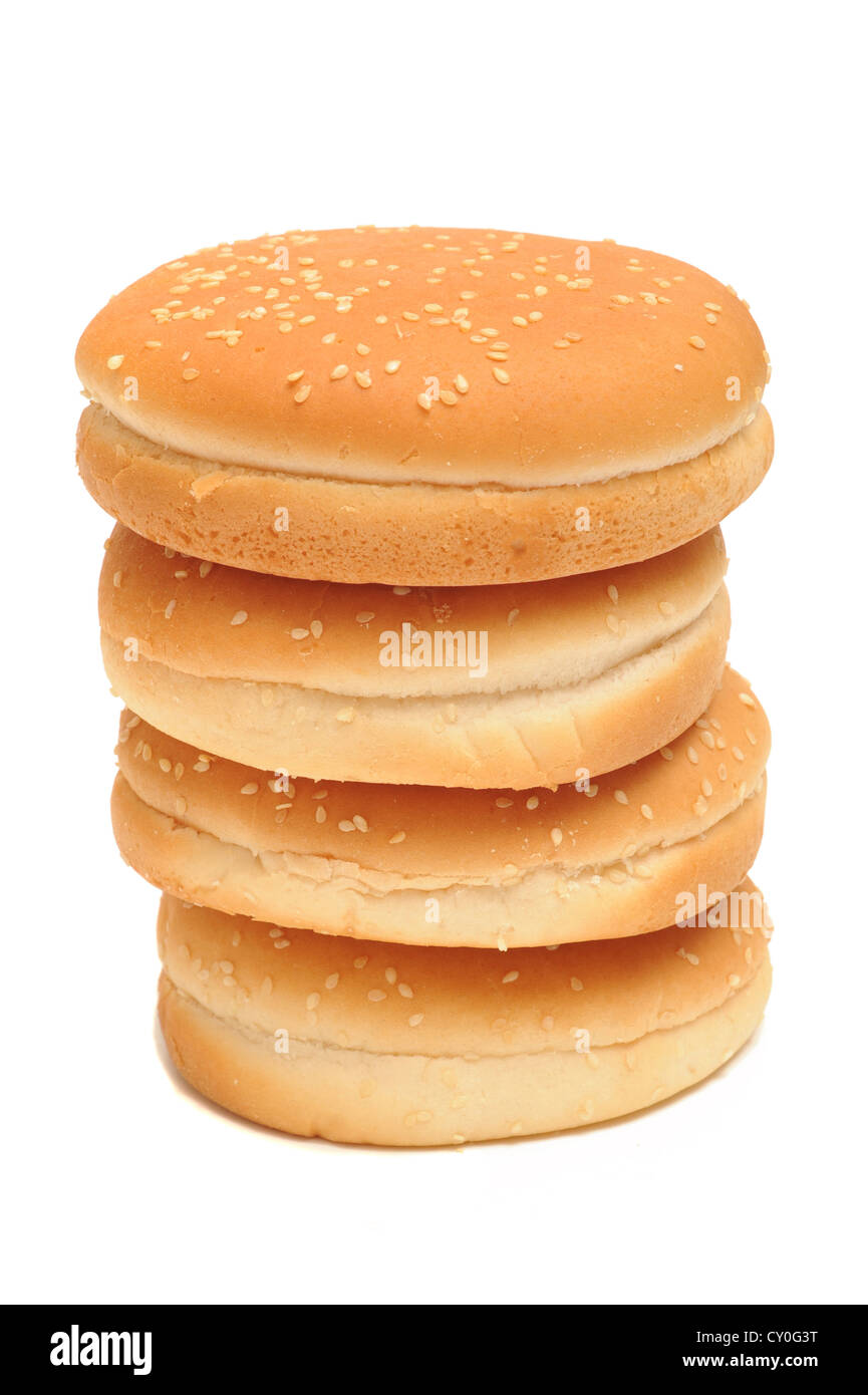 Burger buns Stock Photo