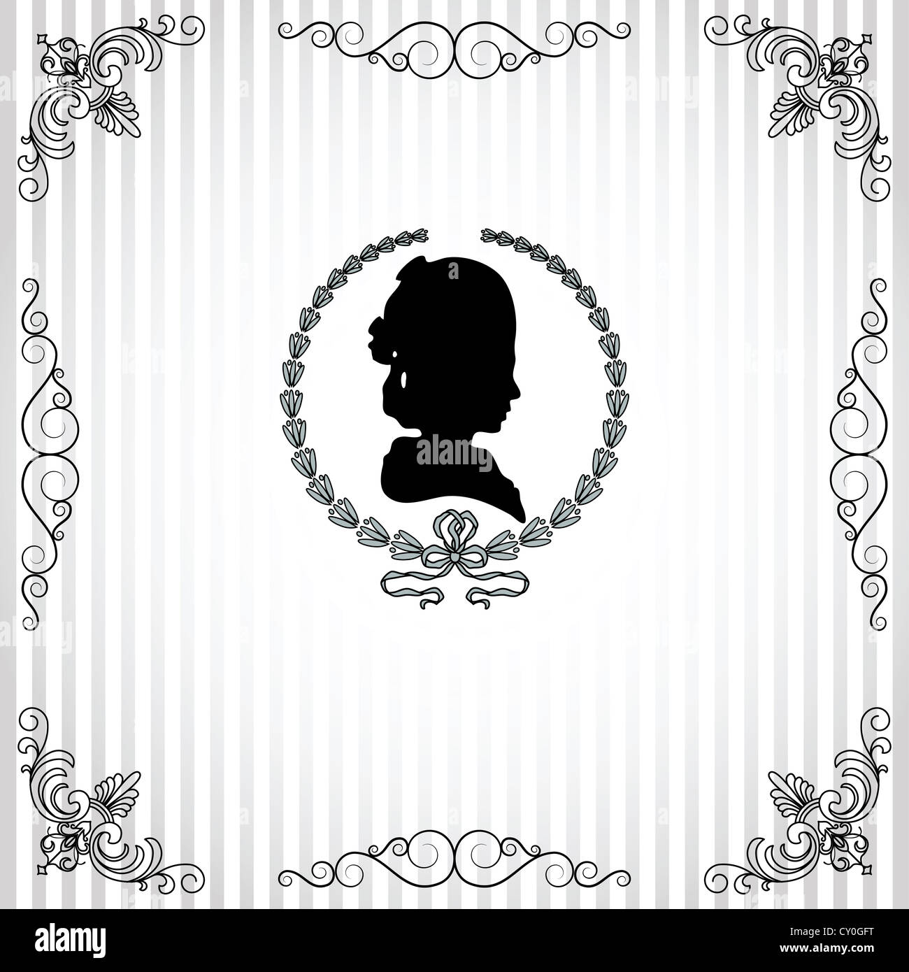 Cameo Silhouette Frame