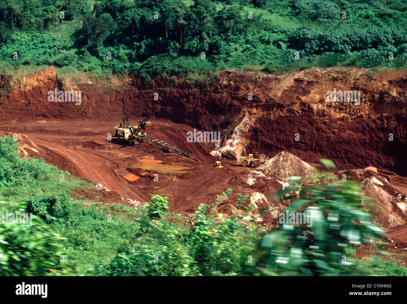 Bauxite Mining Jamaica High Resolution Stock Photography and Images Alamy