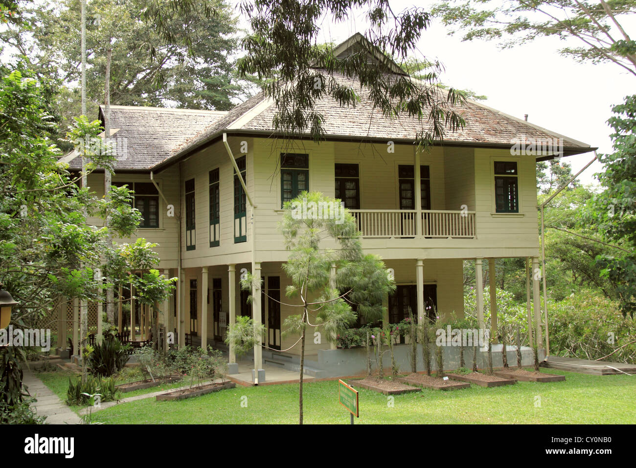 Agnes Keith's House Museum (aka Newlands), part of Sandakan Heritage Trail, Sandakan, Sabah, Borneo, Malaysia, Southeast Asia Stock Photo