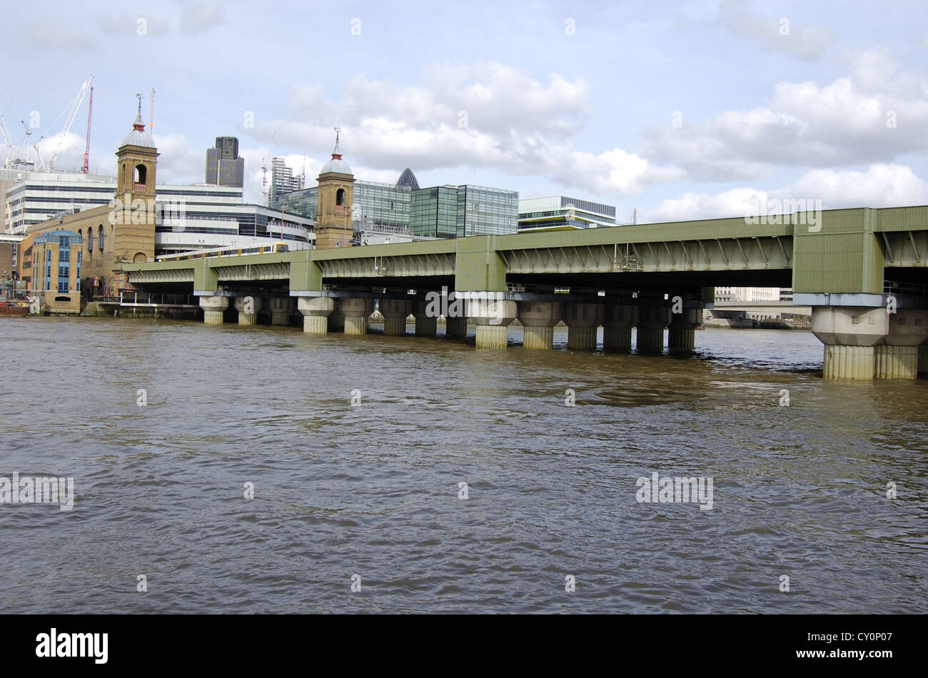 Cannon Street Railway Bridge In London, England Stock Photo - Alamy