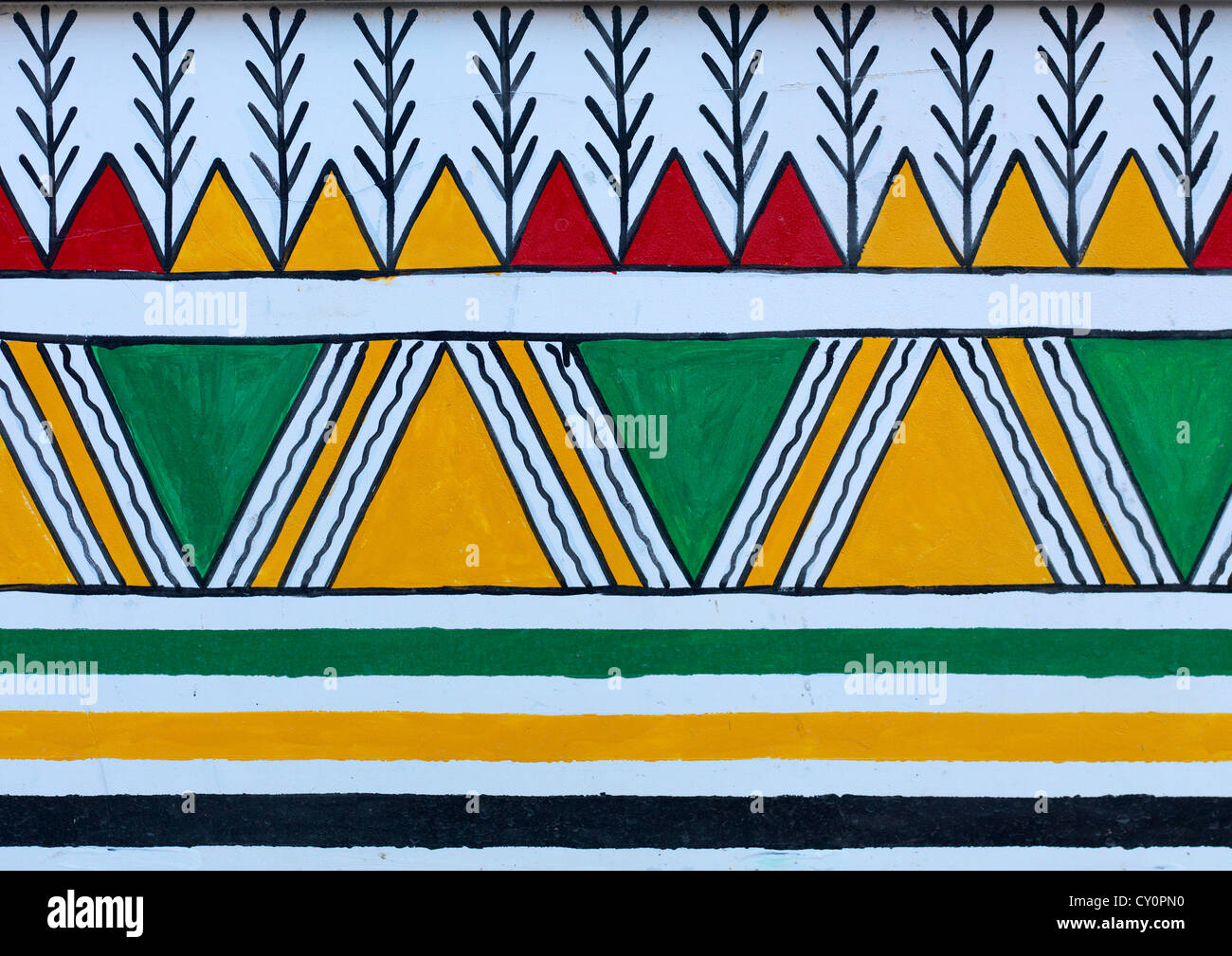 Bin Hamsan House Decoration, Asir Area, Saudi Arabia Stock Photo - Alamy