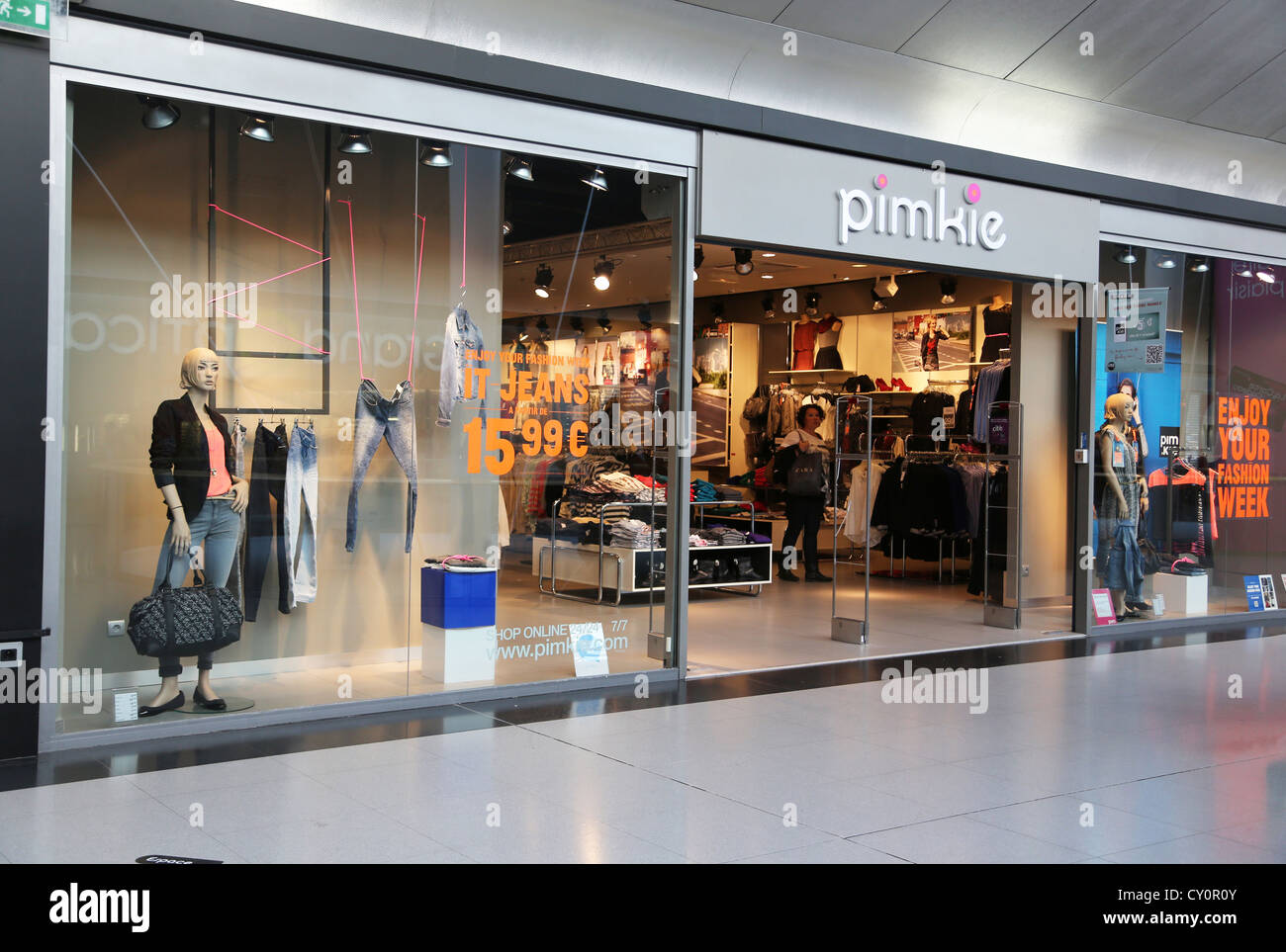 Calais France Cite Europe Pimkie Clothes Shop Stock Photo - Alamy