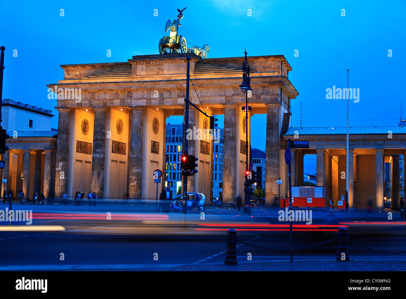 Brandenburg Tor Berlin Germany Brandenburg Arch Berlin Germany Stock ...