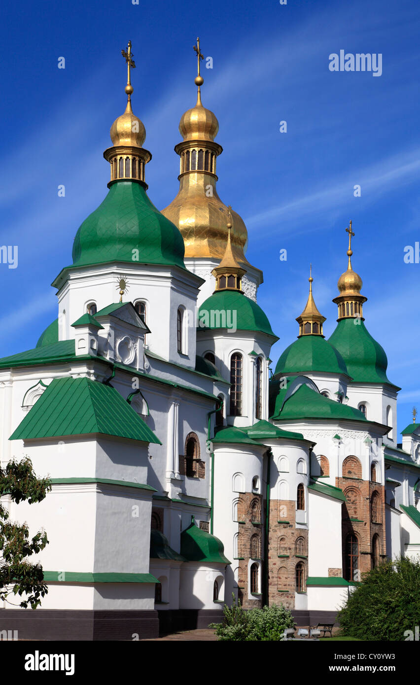 Ukraine, Kiev, Kyiv, St Sophia's Cathedral, Stock Photo